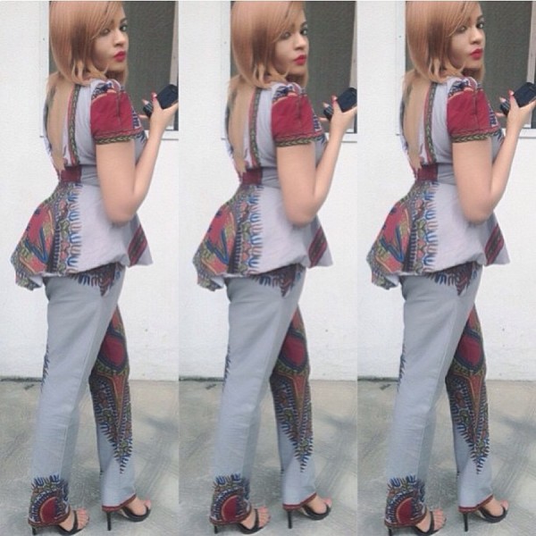 Embossed Cotton Panel Dresses 2